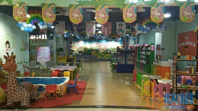 (转让)        (免费找好店)青州大型商场内品牌儿童乐园转让